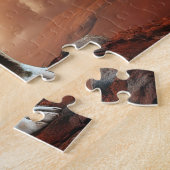 Pitbull dog on Mars on a Jigsaw Puzzle! Legpuzzel (Zijkant)