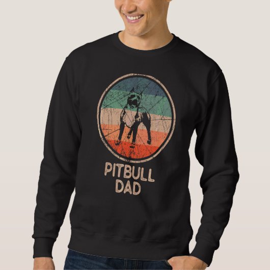 Pitbull Dog Pitbull Pap Trui (Voorkant)