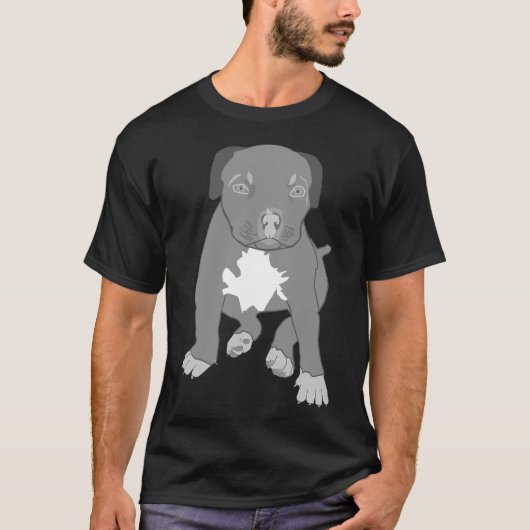 Pitbull Dog PNG Pit Bull Puppies T-shirt (Voorkant)