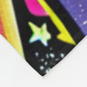 Pitbull Dog Pop Art gepersonaliseerd Fleece Deken (Hoek)