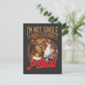 Pitbull Dog Relatie Puppy Parent Briefkaart (Staand voorkant)