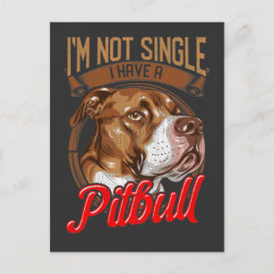 Pitbull Dog Relatie Puppy Parent Briefkaart