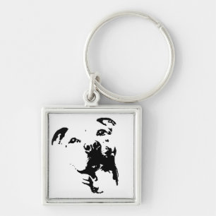 Pitbull Dog Sleutelhanger