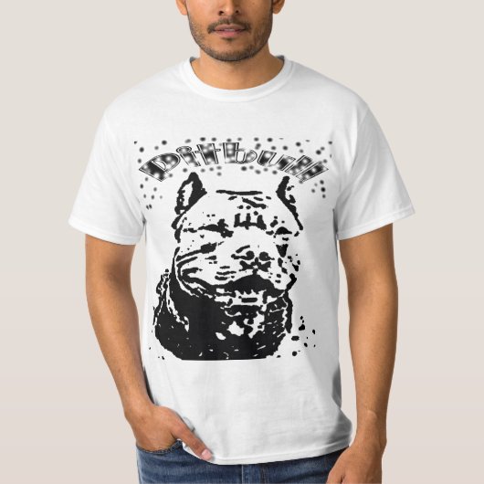Pitbull Dog T-shirt (Voorkant)