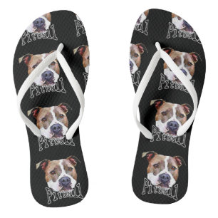 Pitbull Dog Teenslippers