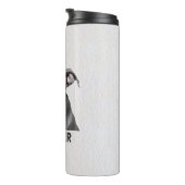 Pitbull Dog Thermosbeker (Geroteerd rechts)