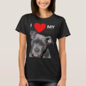 Pitbull Doglover T-shirt (Voorkant)