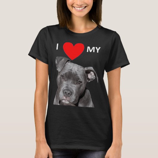 Pitbull Doglover T-shirt (Voorkant)