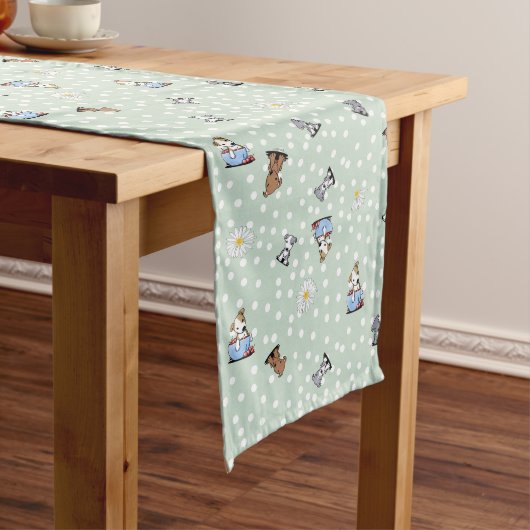 Pitbull Dogs Table Runner Lange Tafelloper (Voorbeeld)