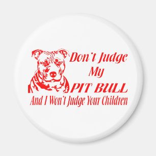 PITBULL DON JUDGE MAGNEET