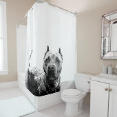 Pitbull-douchegordijn Douchegordijn (In situ)