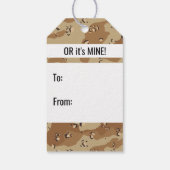 Pitbull Drill Sergeant Gift Labels Cadeaulabel (Achterkant)