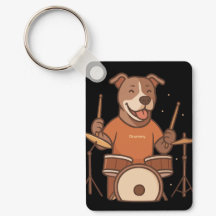Pitbull Drummer Gepersonaliseerde Rock Drum