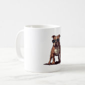 Pitbull eigenaar geschenken koffiemok (Voorkant links)