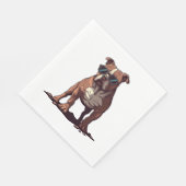 Pitbull eigenaar geschenken servet (Hoek)