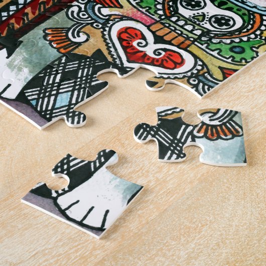 Pitbull en Chihuahua Legpuzzel (Zijkant)