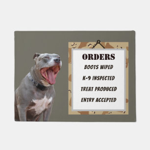 Pitbull Entryway bestelt deurmat