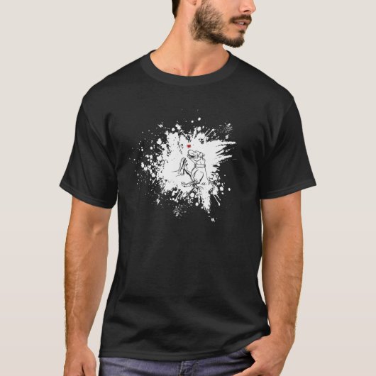 Pitbull Funny Pitbull Hondenliefhebber T-shirt (Voorkant)