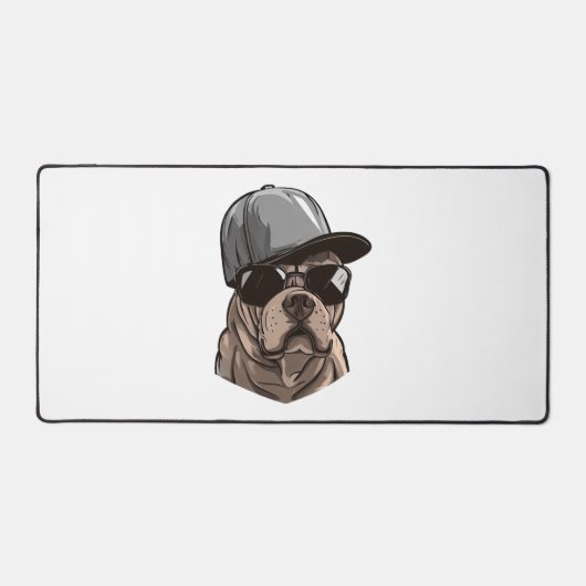 Pitbull Gangster Bureaumat (Voorkant)