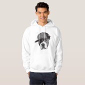 Pitbull Gangster Hoodie (Voorkant volledig)