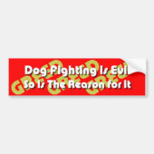 Pitbull Good Afbeelding3 Bumpersticker (Voorkant)