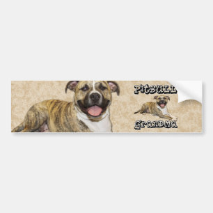 PitBull Grandma - Tigger Bumpersticker