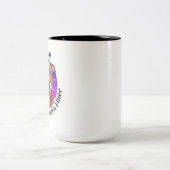 Pitbull grappige citaat Mok van tweetone koffie (Center)