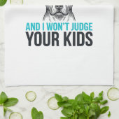 Pitbull Grappige Quote Vintage Gravure Hond Design Theedoek (Gevouwen)