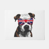 Pitbull Groot-Brittannië Deurmat (Voorkant)