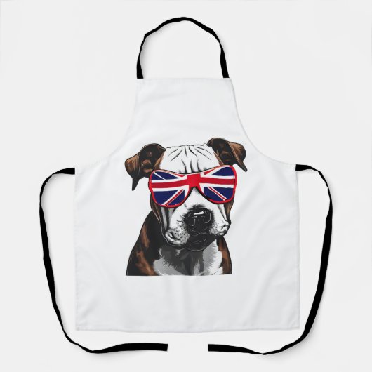 Pitbull Groot-Brittannië Schort (Voorkant)