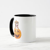 Pitbull Halloween Coffee Mok (Voorkant links)