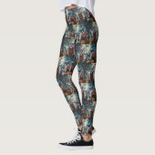 Pitbull Halloween Spooky Leggings (Links)