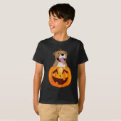 Pitbull Halloween T-Shirt (Voorkant volledig)