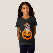 Pitbull Halloween T-Shirt (Voorkant volledig)
