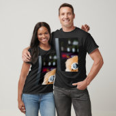 pitbull hartslag t-shirt (Unisex)