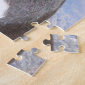 Pitbull-hond. Legpuzzel (Zijkant)