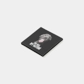 Pitbull-hond naar al mijn haten post-it® notes (Schuin)