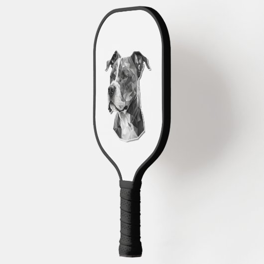 Pitbull hondengezicht pickleball paddle (Links)