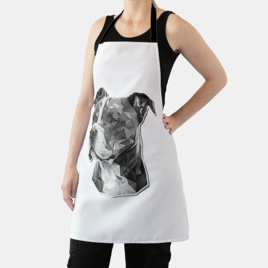 Pitbull hondengezicht schort (Insitu)