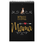 Pitbull houdt zo veel van mama kalender (Hoes)