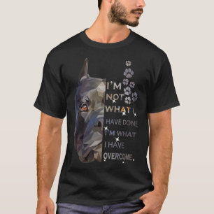 Pitbull Ik ben wat ik heb overwonnen T-shirt