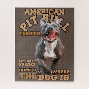 Pitbull - Ik hou van honden Legpuzzel