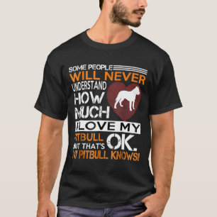 Pitbull - Ik hou van mijn Pitbull T-shirt