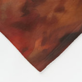 Pitbull in de herfst laat Herfst inspireren Fleece Deken (Hoek)