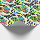 Pitbull-inpakpapier Cadeaupapier (Hoek)