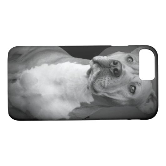 Pitbull iPhone-draagtas Case-Mate iPhone Case (Achterkant (Horizontaal))