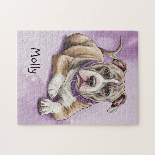 Pitbull Jigzaag Puzzle Legpuzzel (Horizontaal)