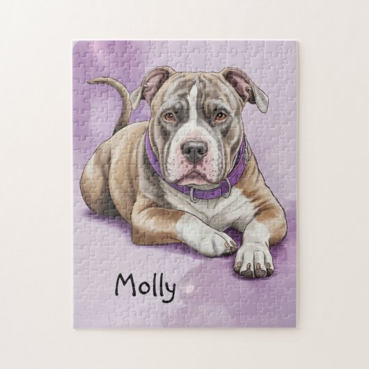 Pitbull Jigzaag Puzzle Legpuzzel (Verticaal)