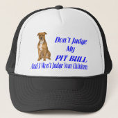 PITBULL JUDGMENT TRUCKER PET (Voorkant)