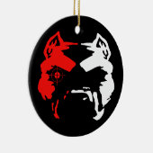 Pitbull Keramisch Ornament (Rechts)